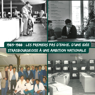 40 ans d’Envie｜1983-1988 :  Les premiers pas d’Envie